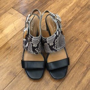 Coach “Betsy” Leather Heels Size 7